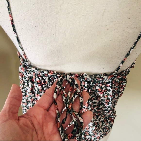 Volcom Flowy Boho Floral Tank Top - Picture 10 of 11